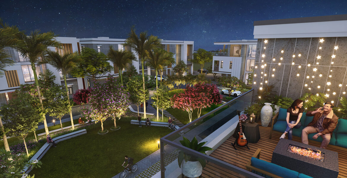 Luxury villas in Hyderabad gated community